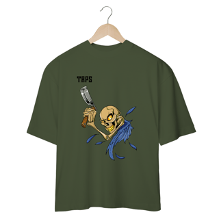 Nome do produtoBarber Skull Oversized Front