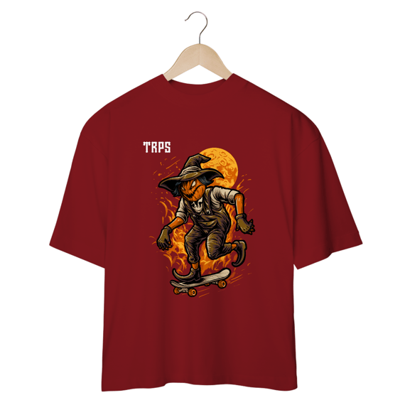 Scarecrow Pumpkin Oversized Front