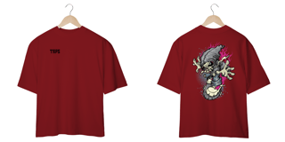 Nome do produtoSkater Skull Oversized Back