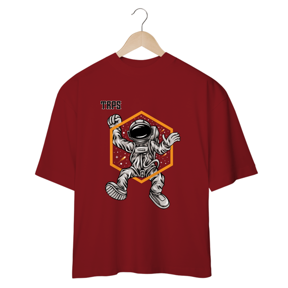 Hexagon Astronaut Oversized Front