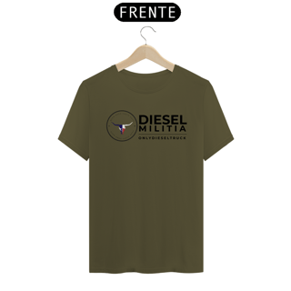 Nome do produto camiseta - Diesel Militia Aber (logo preto)