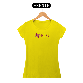 Nome do produto Camisa Nork Logo Horizontal Baby Look Quality