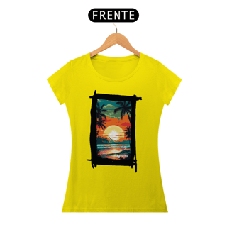 Nome do produto Camisa Nork Surf Tropical Horizon Baby Look Quality