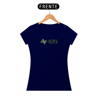 Nome do produto Camisa Nork Logo Horizontal Baby Look Quality