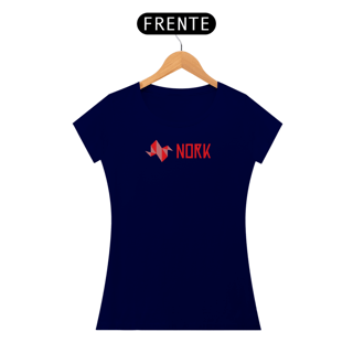 Nome do produto Camisa Nork Logo Horizontal Baby Look Quality