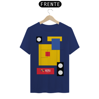 Nome do produto Camsia Nork Original Bauhaus Geometric Colorful Pima