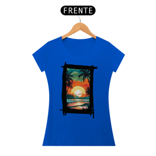 Nome do produto Camisa Nork Surf Tropical Horizon Baby Look Quality
