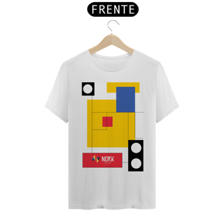 Nome do produto Camsia Nork Original Bauhaus Geometric Colorful Pima