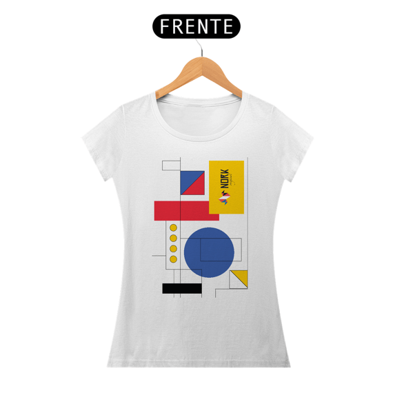 Camisa Nork Original Bauhaus Geometric Design Pima