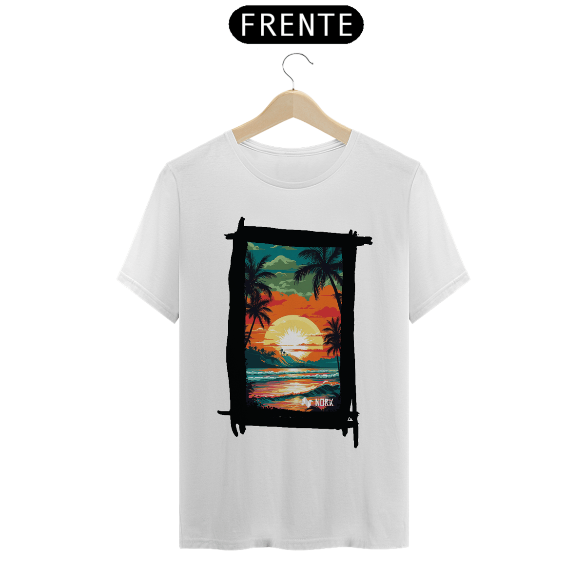 Nome do produto: Camisa Nork Surf Tropical Horizon Quality