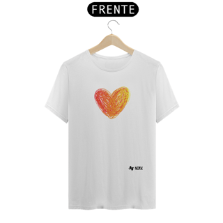 Nome do produto Camisa Nork Rabisco Coração em Chamas Prime