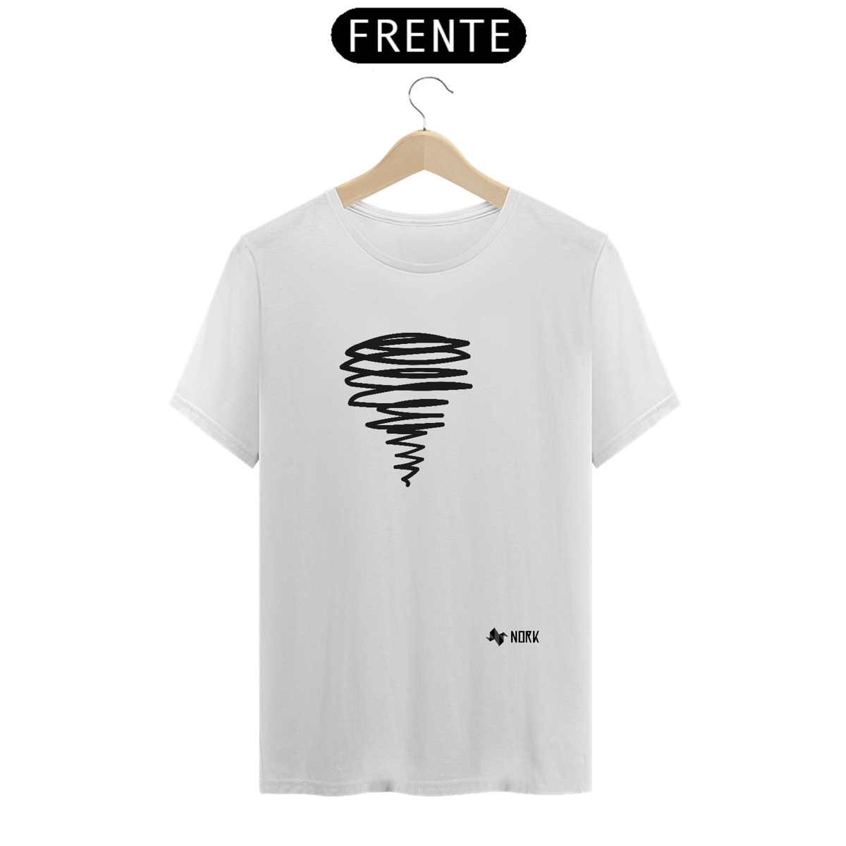Nome do produto: Camisa Nork Rabisco Tornado Criativo Prime
