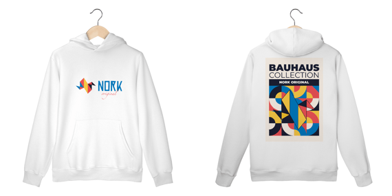 Casaco Moletom Canguru Nork Original Bauhaus Collection