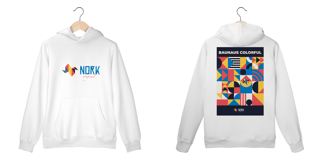 Nome do produto Casaco moletom Canguru Nork Original Bauhaus Colorful