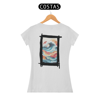 Nome do produto Camisa Nork Surf Ocean Harmony Baby Look Quality