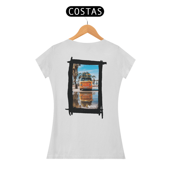 Camisa Nork Surf Freedom Ride Baby Look Quality