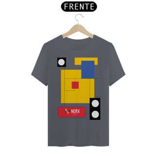 Nome do produto Camsia Nork Original Bauhaus Geometric Colorful Pima