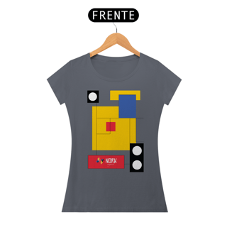 Nome do produto Camisa Nork Original Bauhaus Geometric Colorful Pima