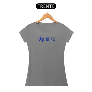 Nome do produto Camisa Nork Logo Horizontal Baby Look Quality