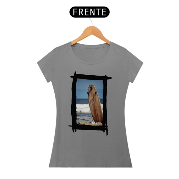 Camisa Nork Surf Rustic Board Baby Look Quality
