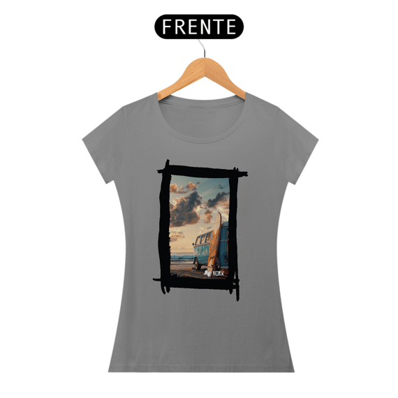 Camisa Nork Surf Coastal Dreams Baby Look Quality