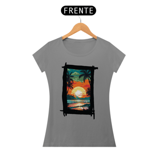Nome do produto Camisa Nork Surf Tropical Horizon Baby Look Quality