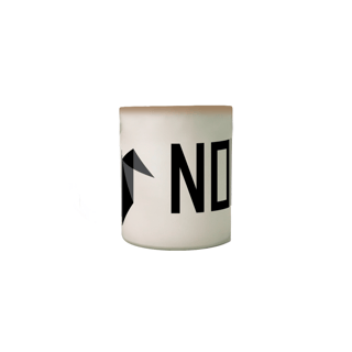 Nome do produto Caneca Mágica Nork Logo Preta