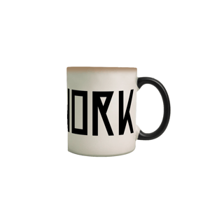 Nome do produto Caneca Mágica Nork Logo Preta