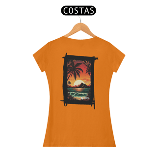 Nome do produto Camisa Nork Surf Sunset Tropics Baby Look Quality