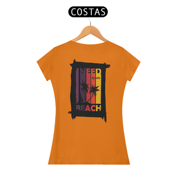Camisa Nork Surf I Need Surf Baby Look Quality