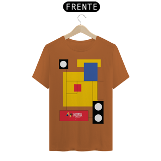 Nome do produto Camsia Nork Original Bauhaus Geometric Colorful Pima