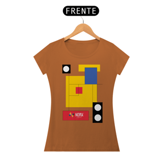 Nome do produto Camisa Nork Original Bauhaus Geometric Colorful Pima