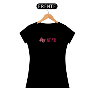 Nome do produto Camisa Nork Logo Horizontal Baby Look Quality