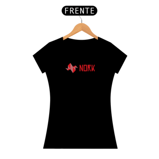 Nome do produto Camisa Nork Logo Horizontal Baby Look Quality