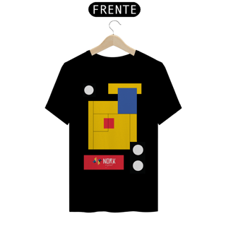 Nome do produto Camsia Nork Original Bauhaus Geometric Colorful Pima