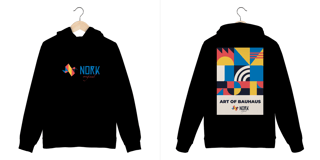 Nome do produto Casaco Moletom Canguru Nork Original Art Of Bauhaus