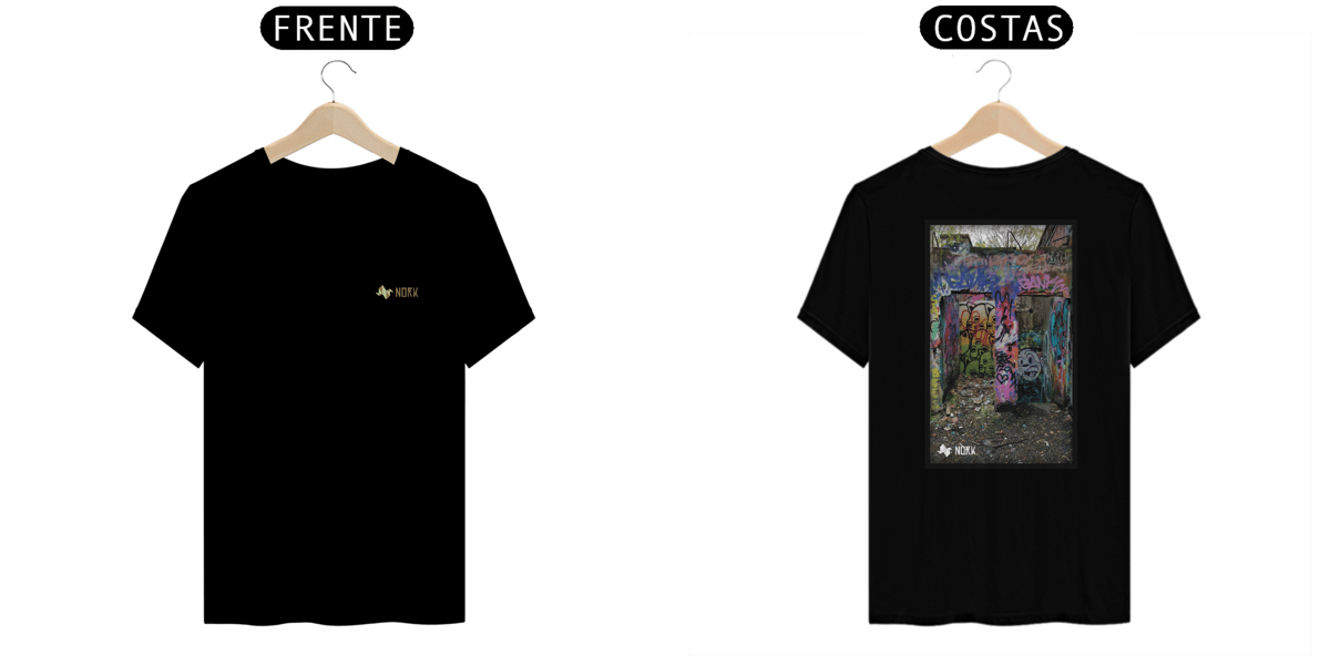 Nome do produto: Camisa Nork Art Ruínas Coloridas Quality