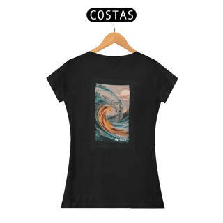 Nome do produto Camisa Nork Surf Golden Tide Baby Look Quality