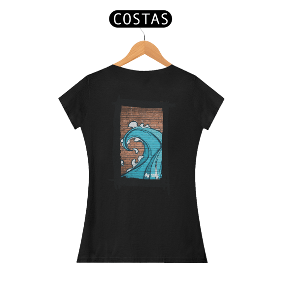 Camisa Nork Surf Urban Wave Baby Look Quality