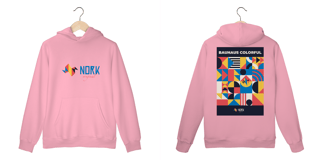 Nome do produto Casaco moletom Canguru Nork Original Bauhaus Colorful