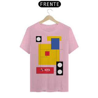 Nome do produto Camsia Nork Original Bauhaus Geometric Colorful Pima