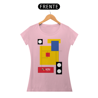 Nome do produto Camisa Nork Original Bauhaus Geometric Colorful Pima