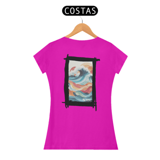 Nome do produto Camisa Nork Surf Ocean Harmony Baby Look Quality