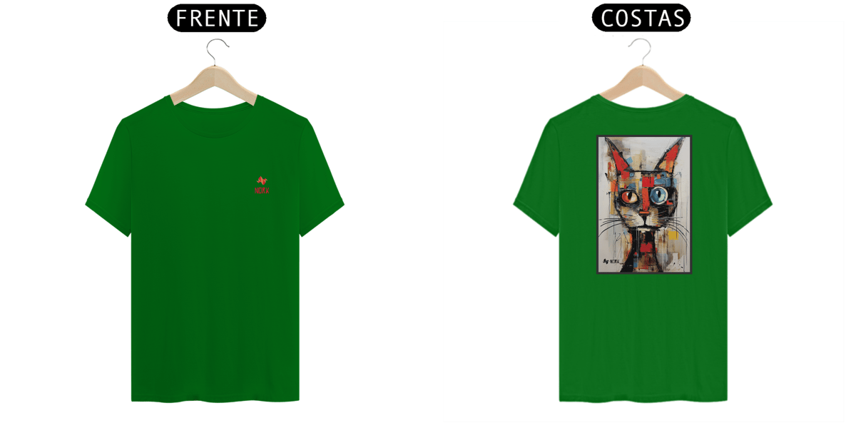 Nome do produto: Camisa Nork Animal Planet Olhar Felino Quality