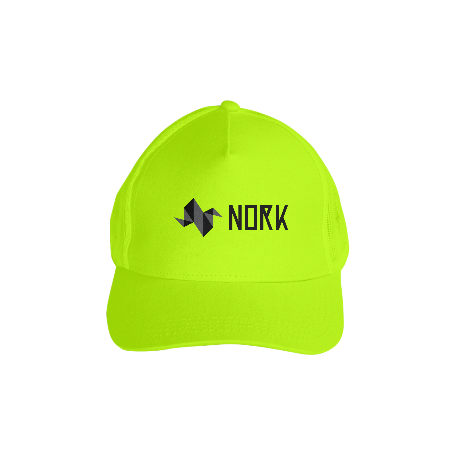 Boné com Tela Nork Logo Preta