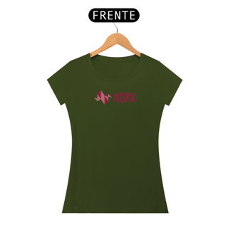Nome do produto Camisa Nork Logo Horizontal Baby Look Quality
