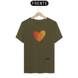 Nome do produto Camisa Nork Rabisco Coração em Chamas Prime