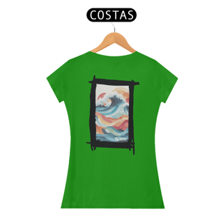 Nome do produto Camisa Nork Surf Ocean Harmony Baby Look Quality