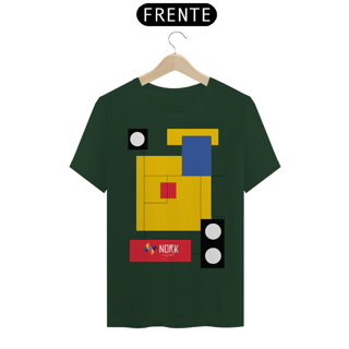 Nome do produto Camsia Nork Original Bauhaus Geometric Colorful Pima