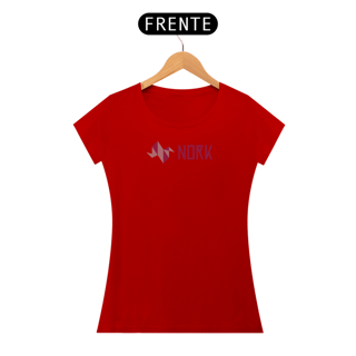 Nome do produto Camisa Nork Logo Horizontal Baby Look Quality